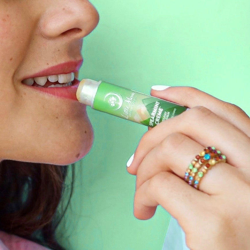 Spearmint Crème Lip Balm - Little Moon Essentials